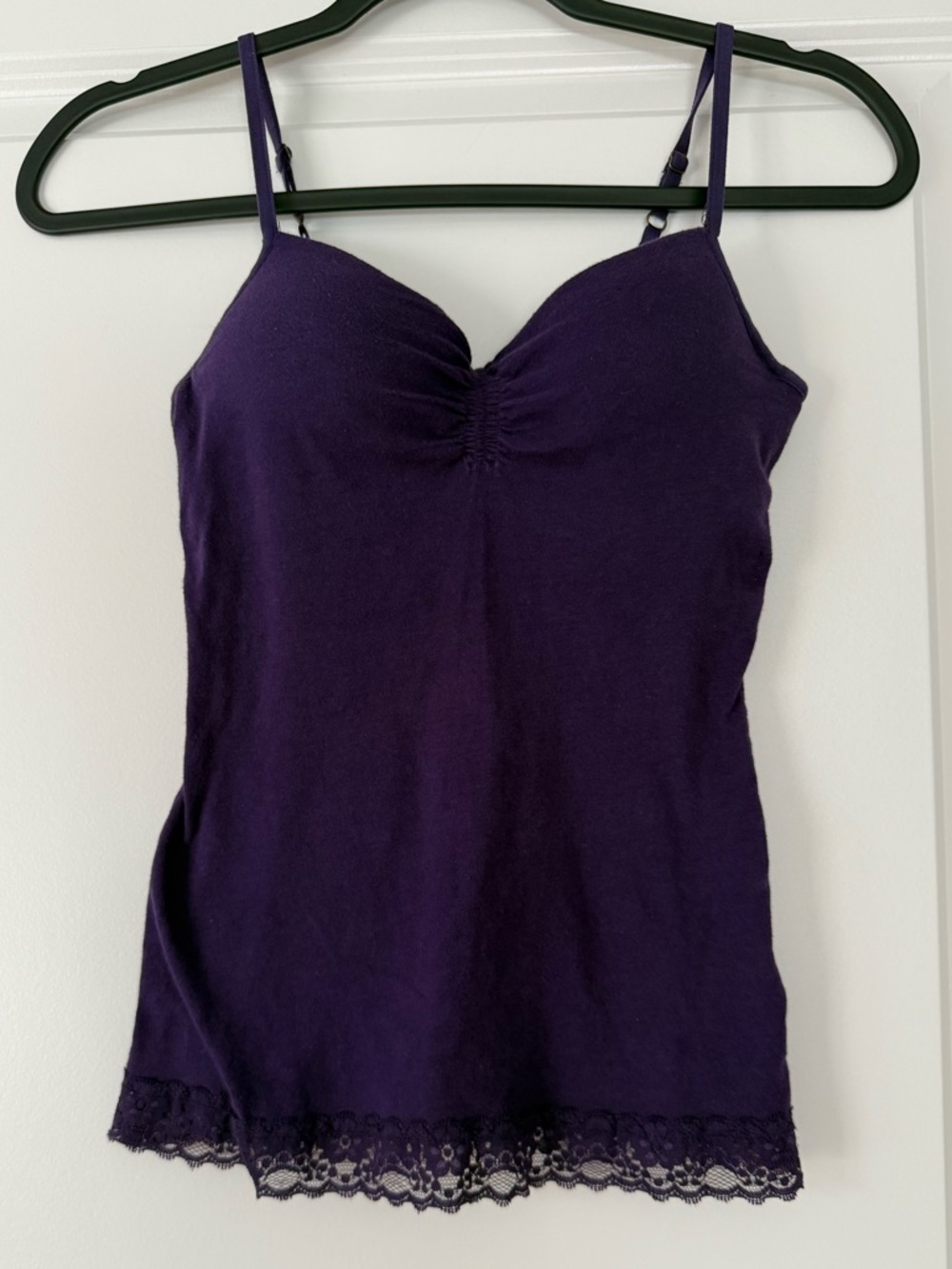 lei Purple Knit Tank Top